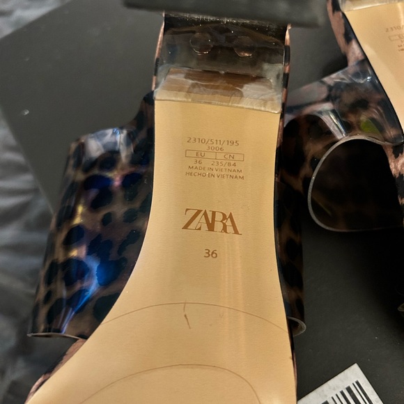 Zara Leopard heels - Picture 7 of 7